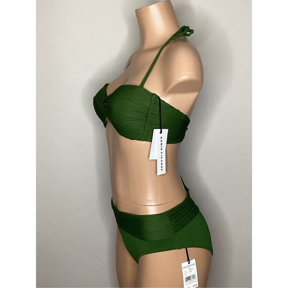 New. Robin Piccone basil green bikini. M-top/S-bottom. Retails $186 - Picture 7 of 12